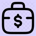 Briefcase Dollar Icon