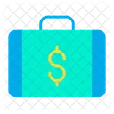 Briefcase dollar  Icon
