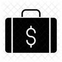 Briefcase Dollar  Icon