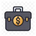 Briefcase dollar  Icon