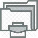 Briefcase Folder Briefcase Archive Icon