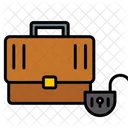 Briefcase lock  Icon