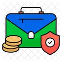 Briefcase Security  Icon
