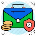 Briefcase Security  Icon