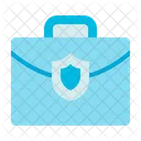 Briefcase Shield  Icon