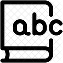 Alphabet Buchstaben Englisch Icon