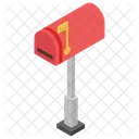 Briefkasten Postfach Postkasten Icon