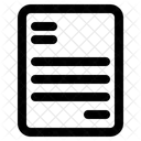 Briefkopf Dokument Brief Symbol