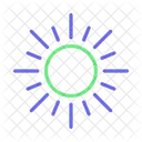 Bright Day Morning Sun Icon