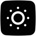 Bright Sun Brightness Icon