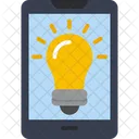 Bright Idea Online Idea Innovative Idea Icon