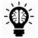 Bright Idea Creative Idea Brain Idea Icon