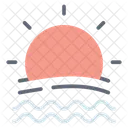 Sunrise Day Time Morning Time Icon