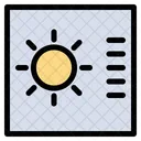 Brightness Light Sun Icon