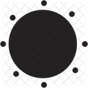 Brightness Sun Light Icon