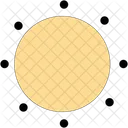 Bright Light Background Icon