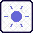Brightness Down Icon
