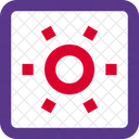 Brightness Down Icon