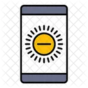 Light Brightness Sun Icon