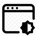 Brightness Window Icon