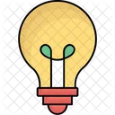 Brilhante Lampada Eletricidade Icon