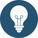 Brilhante Lampada Eletricidade Icon