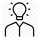 Brillanter Mitarbeiter Mitarbeiter Personalwesen Symbol