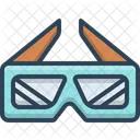 3 D Brille Kino Symbol