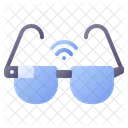 Brille Smart Technologie Icon