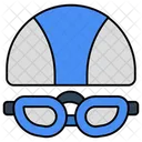 Brille mit Hut  Symbol