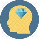 Brilliant Head Mind Icon
