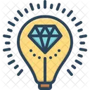Brilliant Bright Glossy Icon