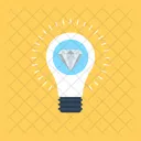 Brilliant Idea Bulb Icon