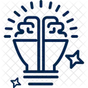 Intelligent Gem Mind Icon