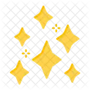 Brillante Estrella Brillo Icono