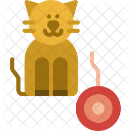 Brincadeira de gato  Ícone