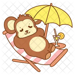 Brincadeira de macaco  Ícone