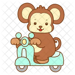 Brincadeira de macaco  Ícone