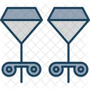 Brincos Joias Ornamento Ícone