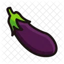 Bringle Eggplant Aubergines Icon