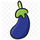 Brinjal Aubergine Vegetable Icon
