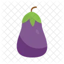 Brinjal Food Eggplant Icon