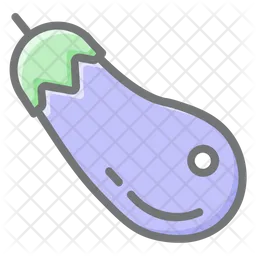 Brinjal Eggplant  Icon