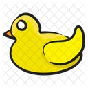 Brinquedo De Pato Pato De Borracha Brinquedo Infantil Icon