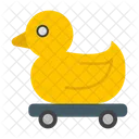 Pato De Brinquedo Pato Pato De Borracha Ícone