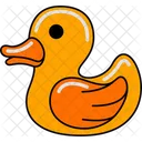 Brinquedo Pato Borracha Ícone