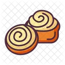 Brioche à la cannelle  Icône