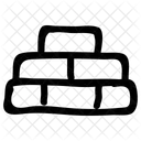 Briques Batiment Mur Icon