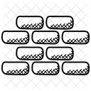 Briques Argile Ciment Icon