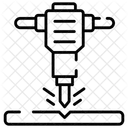Britadeira Pneumatica Perfuracao Ícone